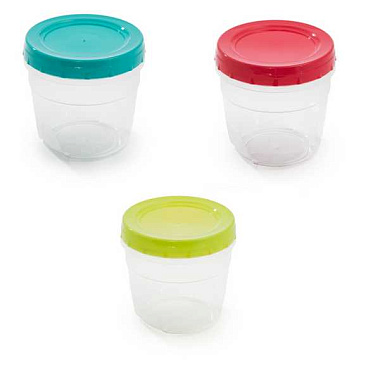 Банка Полимербыт для сыпучих продуктов и СВЧ с закручивающейся крышкой 0,7 л С44100