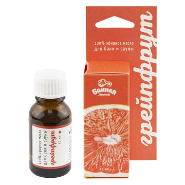 Масло эфирное Банная линия Грейпфрут 15 мл 11-504