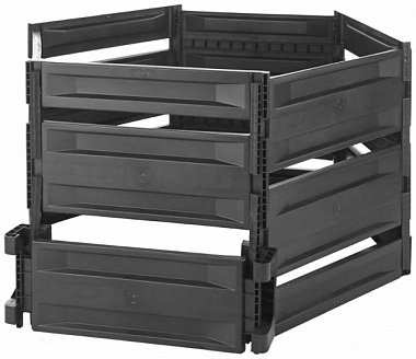 Компостер черный 600 л К600