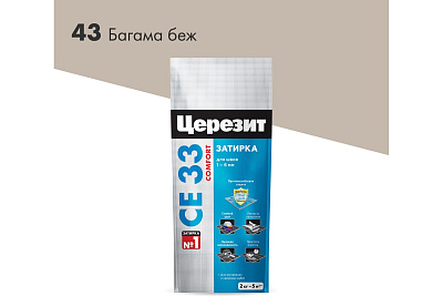 Затирка Церезит СЕ 33 Багамы беж 2 кг 2092316