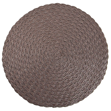 Салфетка-плейсмат сервировочная Nouvelle Daily Casual line коричневая d=37 см min4 9903118