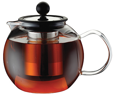 Чайник заварочный Regent Inox Franco стеклянный с пресс-фильтром 1 л 93-FR-TEA-03-1000***