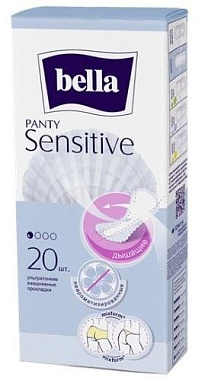 Прокладки гигиенические Bella Panty Sensitive ежедневные 20 шт