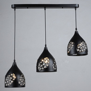 Подвес Росток N5376/2HT BK черный 2*40W E27 d490 h800 QH22 988029041