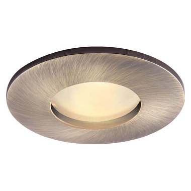 Светильник Artelamp Aqua встраиваемый 1*50W GU10 античная бронза 82*36 мм A5440PL-1AB