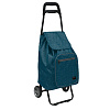 Сумка хозяйственная Ника на колесах синий меланж СХ2/2