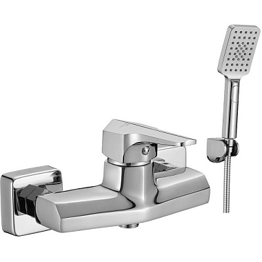 Смеситель Rossinka для душа шар 3-х функц ручная лейка хром RS44-41***