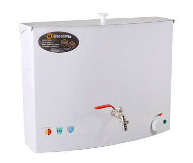 Бачок Вихрь с электронагревателем белый 74/4/13