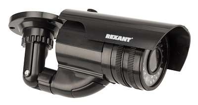 Муляж камеры Rexant уличная цилиндрическая черный 45-0250