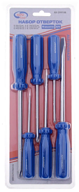 Набор отверток Autovirazh 6 предметов AV-299106