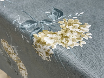 Клеенка Borsa Camelia Гортензии 140 см 609/2