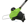 Триммер Greenworks G24LT25 аккумуляторный 25 см 24В 1*2Ач Li-Ion леска 1,6 мм 3,4 кг
