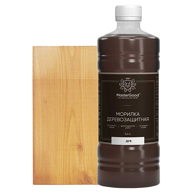 Морилка MasterGood Дуб 0,5 л