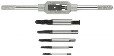 Набор экстракторов Fit с метчикодержателем 5 шт. 36434