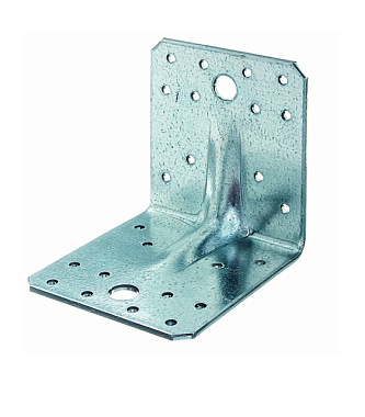 Уголок крепежный Tech-Krep усиленный оцинк. - накл. 70*70*55*2 мм 124411