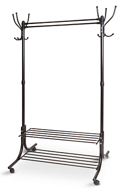 Вешалка Ника гардеробная с полками для обуви в ассортименте ВГП90-6/А