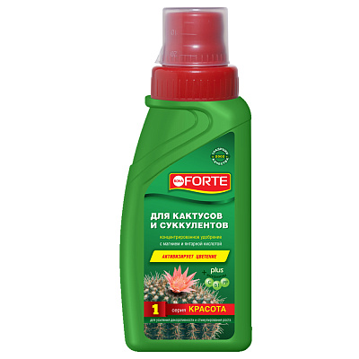 Удобрение Bona Forte для кактусов 285 мл