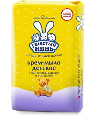 Крем-мыло Ушастый нянь с ромашкой 90 г