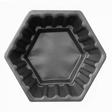 Клумба GLQ Шестигранник цветная 98*98*39 см