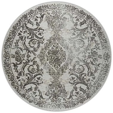 Ковер Авалон Rimma Lux 2*2 м Круг 36932J CREAM/GREY