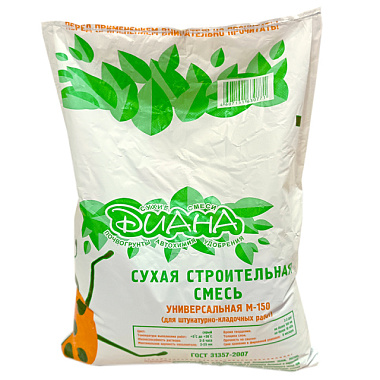 Сухая строительная смесь Диана Универсальная М–150 5кг