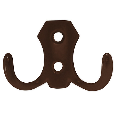 Крючок мебельный малый Саратов КМ-2 Шоколадный-С 11195