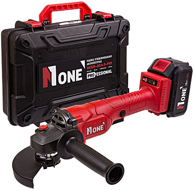 Машина углошлифовальная Number One AG125-20/4.0 PRO АВР аккумуляторная бесщеточная