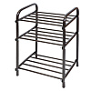 Этажерка Ника Комфорт 1 3-х ярусная узкая 500*330*450 мм ЭТК 1