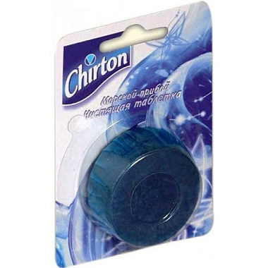 Таблетка Chirton для унитаза чистящая Морской Прибой 50 гр