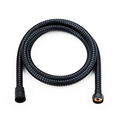 Шланг Esko для душа металлический черный BMSH16