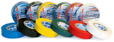 Изолента ПВХ Милен профессиональная в ассортименте 15 мм*20 м