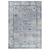 Ковер Ilonna 1*2 м AB016A GREY/BLUE