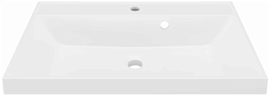 Умывальник Paola Alba 70 с выпуск. и перел. литьев. мрамор700*450*150мм к подстолью Аделаида Лофт-70