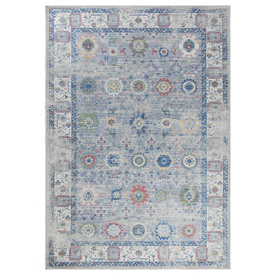 Ковер Ilonna 1*2 м AB016A GREY/BLUE