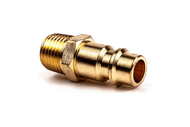 Разъем 1/4 AV Steel EURO внутренняя резьба папа латунь AV-700302