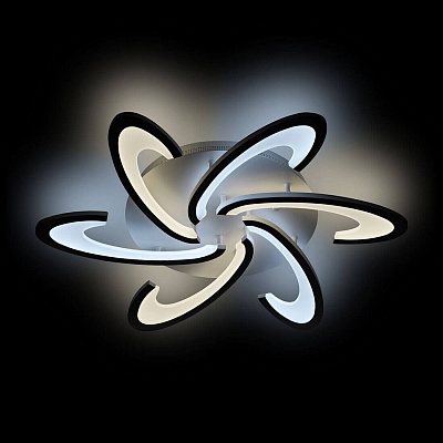 Люстра Ritter Malta диммируемая ДУ 108Вт 34м² белый 720*720*80 мм 52019 1*