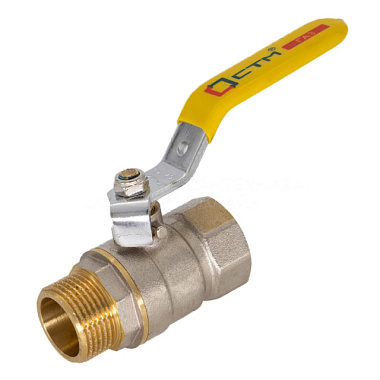 Кран шаровой СТМ ГАЗ газовый рычаг 1/2" г/ш CGFMH012