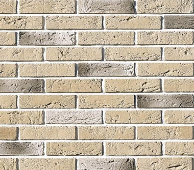 Декоративно-облицовочные изделия White Hills Дерри брик бежевый 0,62 м2 плоскостной шов 1 см 385-10