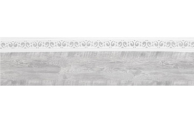 Бленда ДДА для карнизов Амира Пепельный жемчуг 70мм