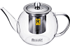 Чайник заварочный Regent Inox Linea Franco с ситечком стекло 0,6 л 93-FR-TEA-11-600