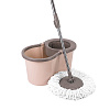 Комплект для уборки Verde Spin Mop 16 л бежевый 37995/38314 беж