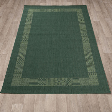 Ковер Side Прямоугольник 0,5*0,8 м D.GREEN/L.GREEN A5311