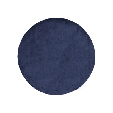 Ковер Vitrin Круг 1*1 м 4086 PLAIN NAVY BLUE
