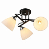 Люстра Imex потолочная 3*60Вт E27 MD.2980-3-S BK+CH