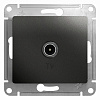 Антенна Systeme Electric Glossa TV коннектор механизм антрацит GSL000793