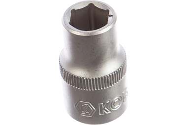 Головка Кобальт торцевая 1/2" 12 мм Cr-V 643-057***