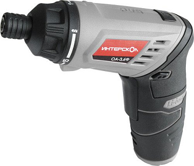 Отвертка аккумуляторн Интерскол ОА-3,6Ф Li-ion блистер 433.0.2.00