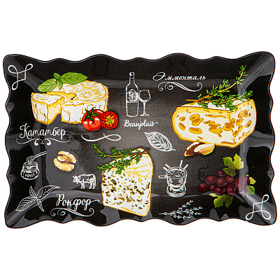 Блюдо для сервировки Lefard Buffet 25*16.5*2 см 198-295