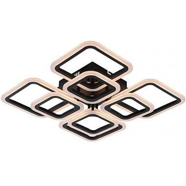 Светильник светодиодный MaxLight Decor Lite 5009 с пультом Д/У 144W 3000-6500К черный