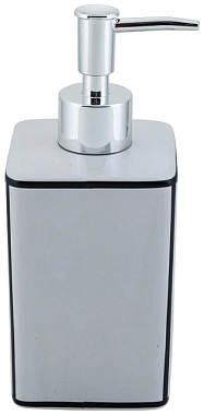 Дозатор Swensa Cory для жидкого мыла керамика белый/черный SWTK-8052-A*